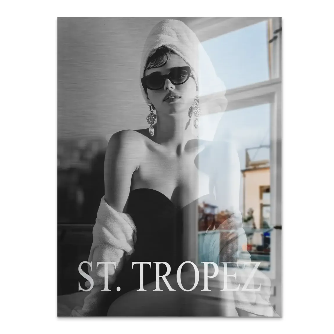 St. Tropez Glam Alu Gebürstet Bild