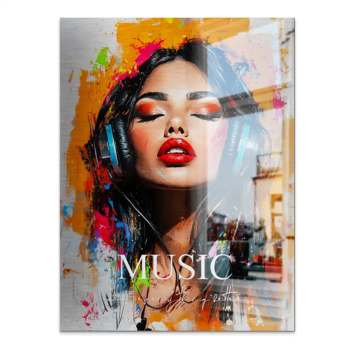 Music Soul Alu Gebürstet Bild