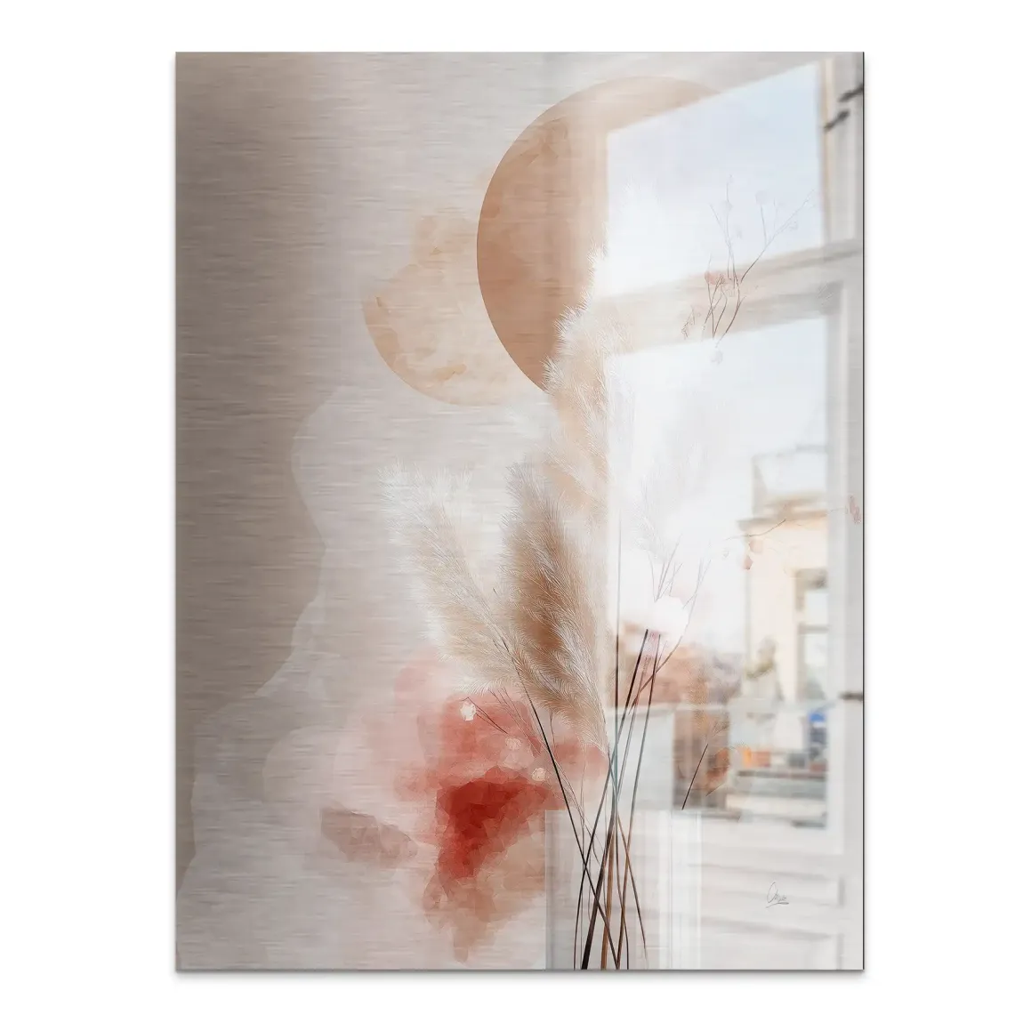 Amber Fields Alu Gebürstet Bild