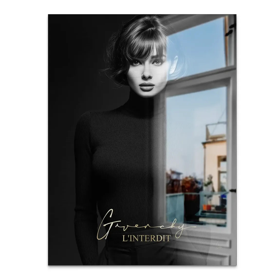 Audrey Givenchy Noir Alu Gebürstet Bild