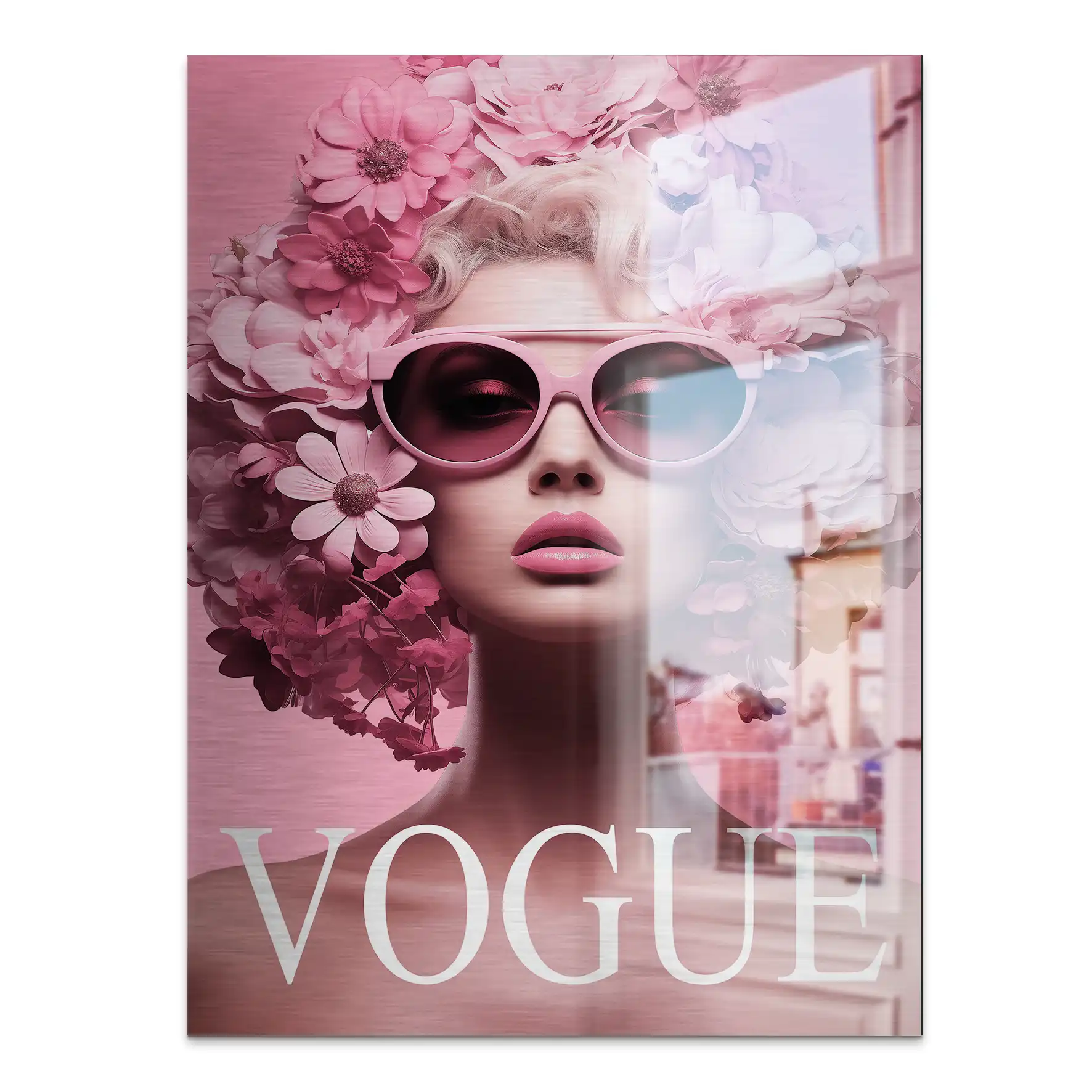 Pink Vogue Aludibond Gebürstet INGALERIE