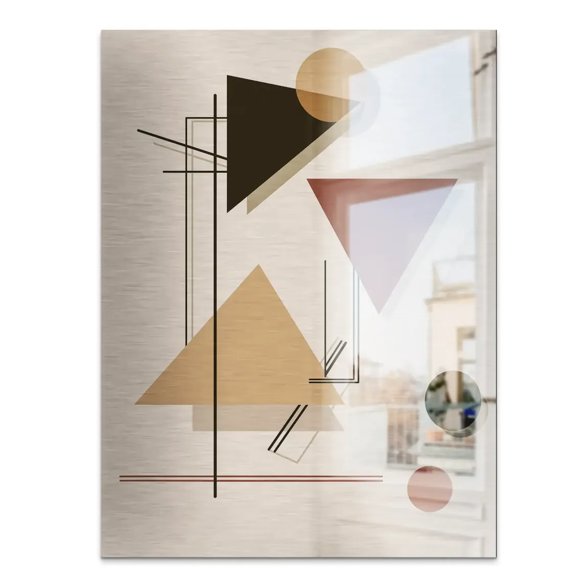 Kandinsky Harmony Style Aludibond Gebürstet INGALERIE