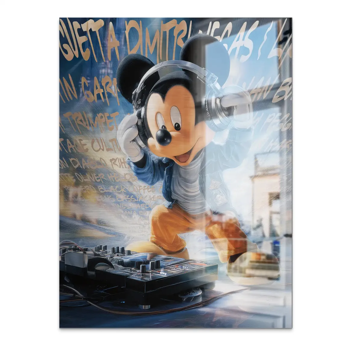 Micky Maus Sound of Style Alu Gebürstet Bild
