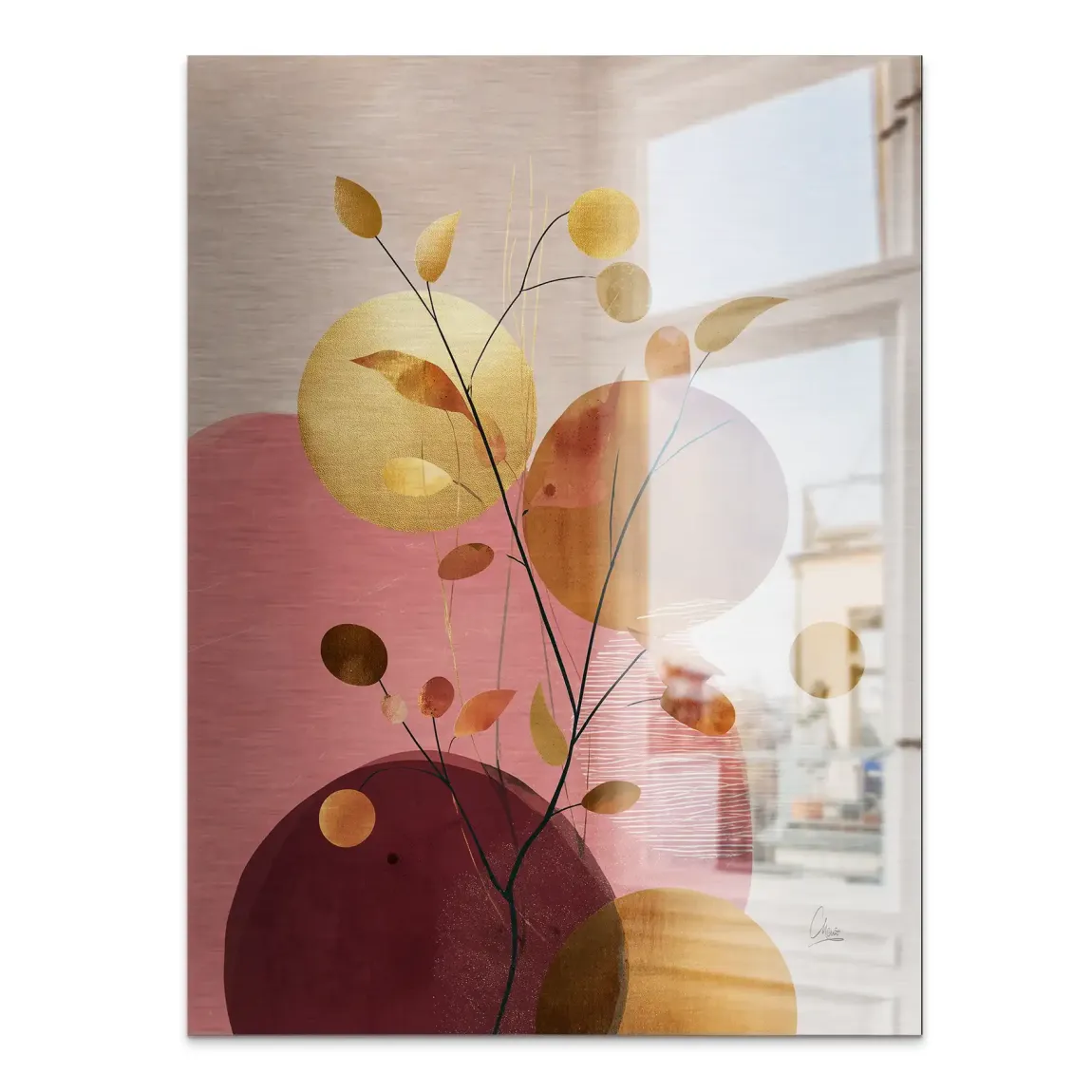 Golden Terra Harmony Alu Gebürstet Bild