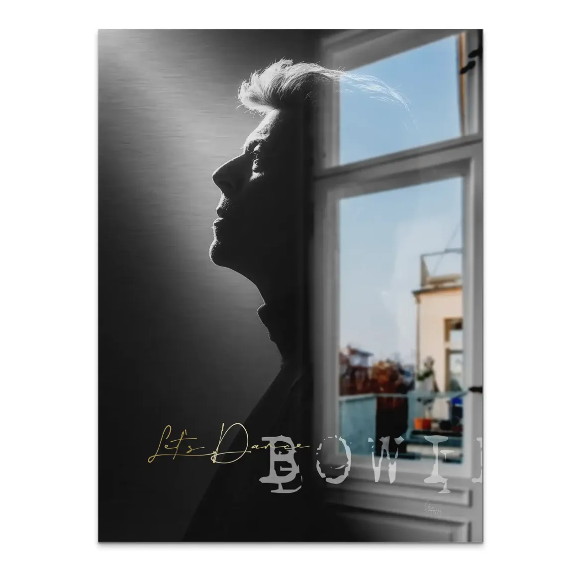 David Bowie Dance Alu Gebürstet Bild
