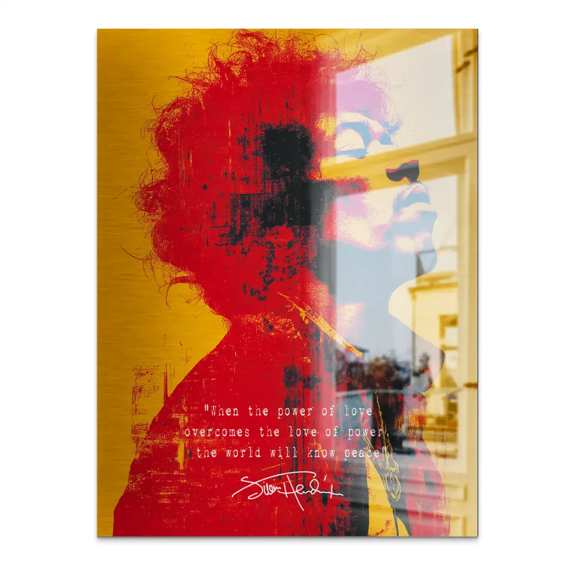 Electric Soul Hendrix Alu Gebürstet Bild