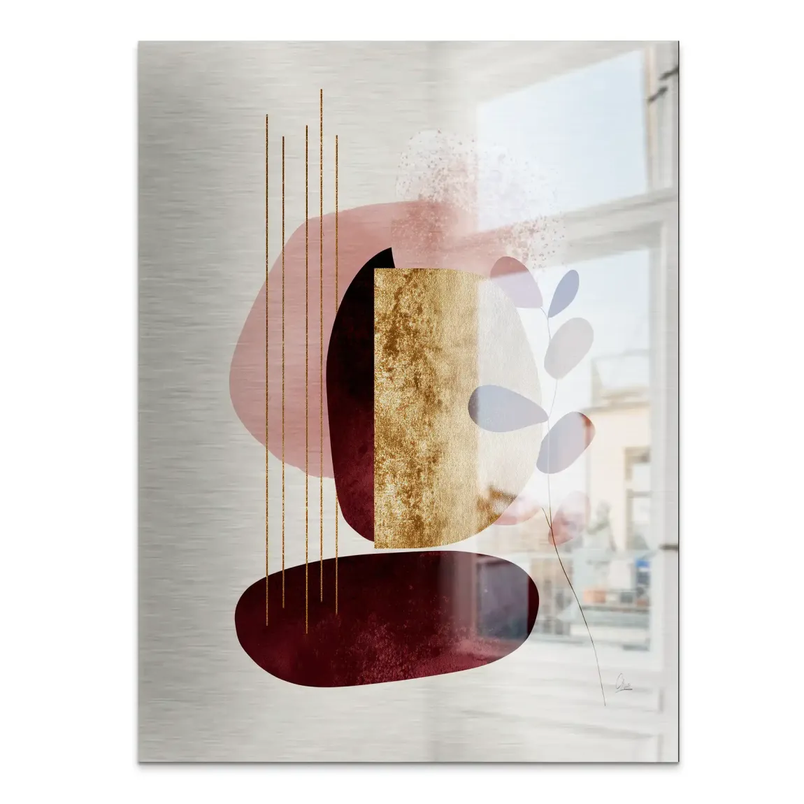 Velvet Shape Alu Gebürstet Bild