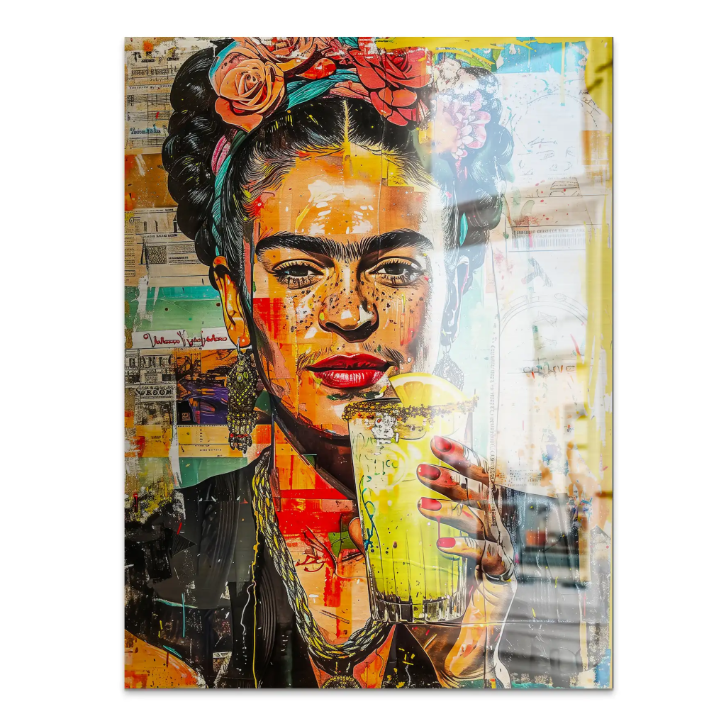 Frida Mexico Art Aludibond Gebürstet INGALERIE