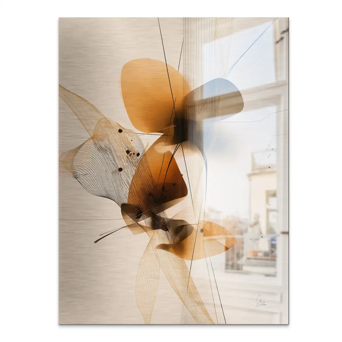 Amber Flow Harmony Alu Gebürstet Bild