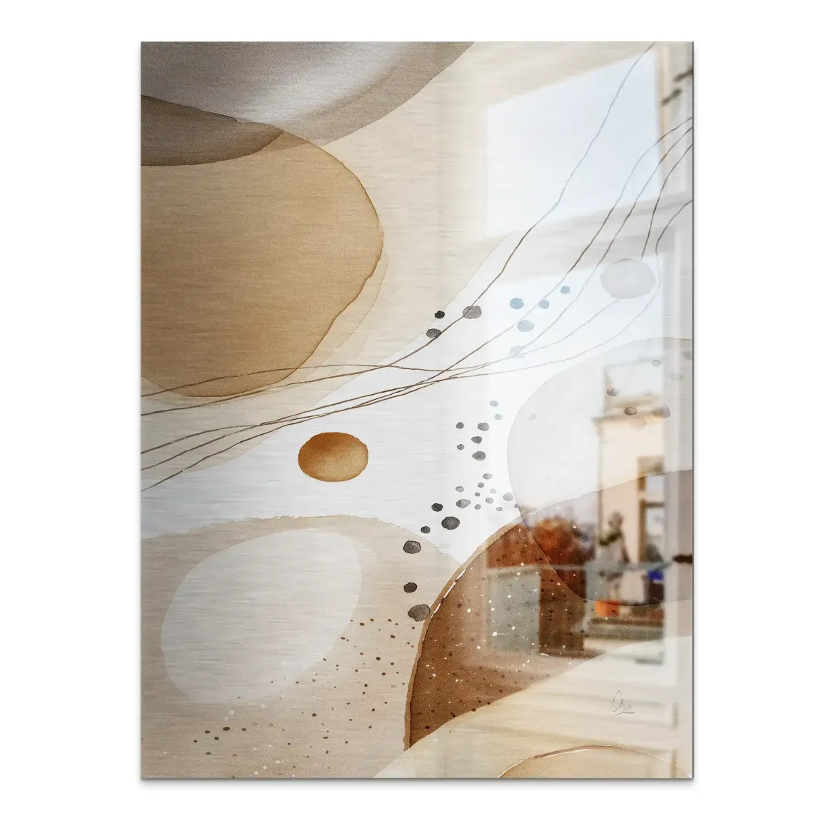 Desert Mirage Alu Gebürstet Bild