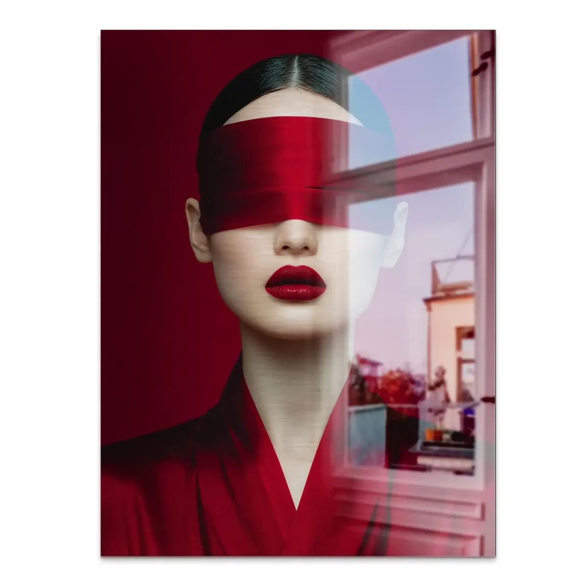 Blind Art Alu Gebürstet Bild