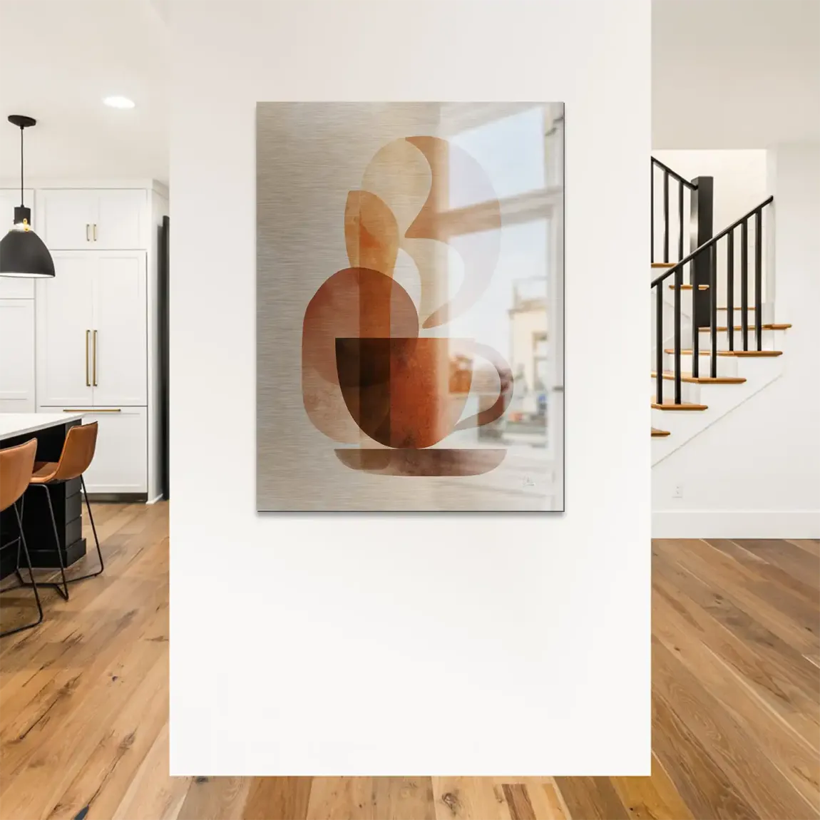 Warm Aroma Alu Gebürstet Bild