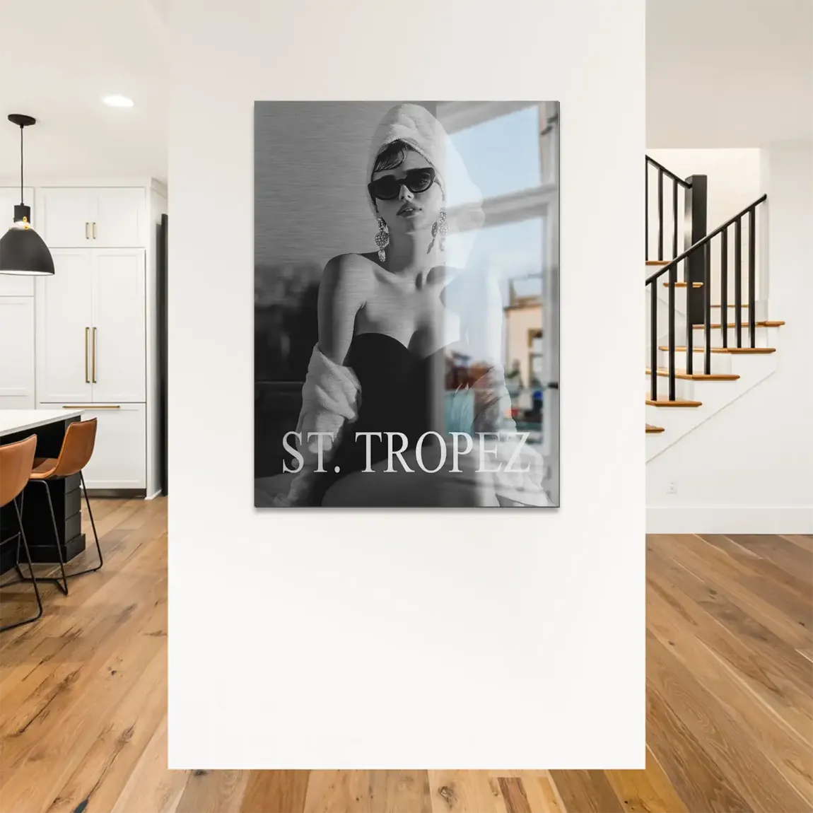 St. Tropez Glam Alu Gebürstet Bild