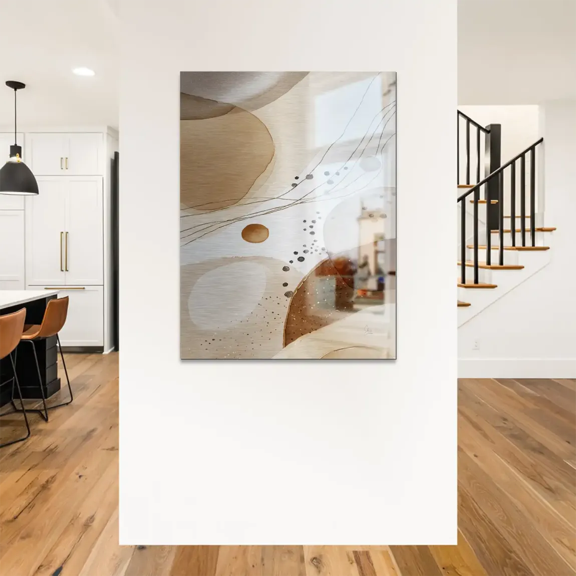 Desert Mirage Alu Gebürstet Bild