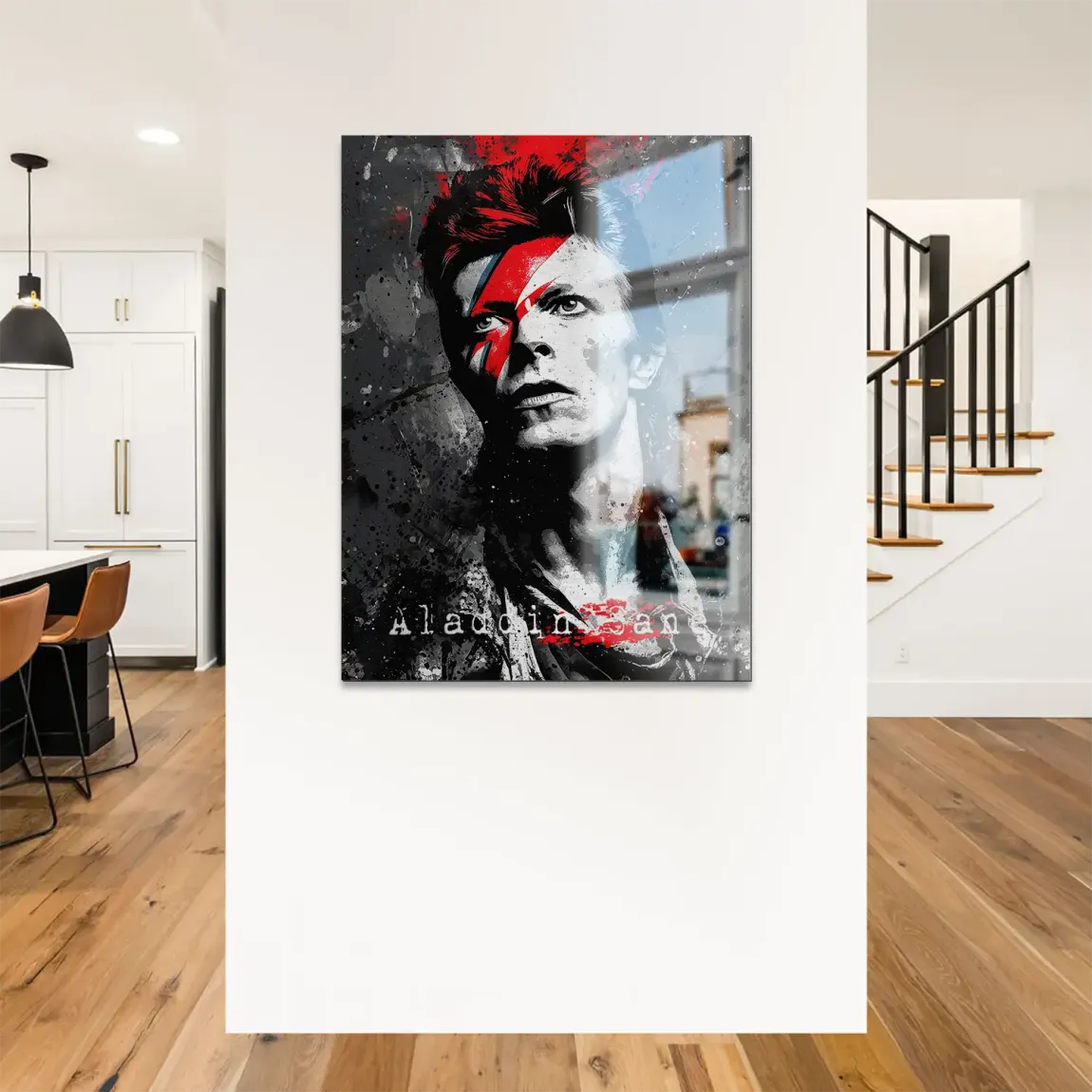 David Bowie Starlight Alu Gebürstet Bild