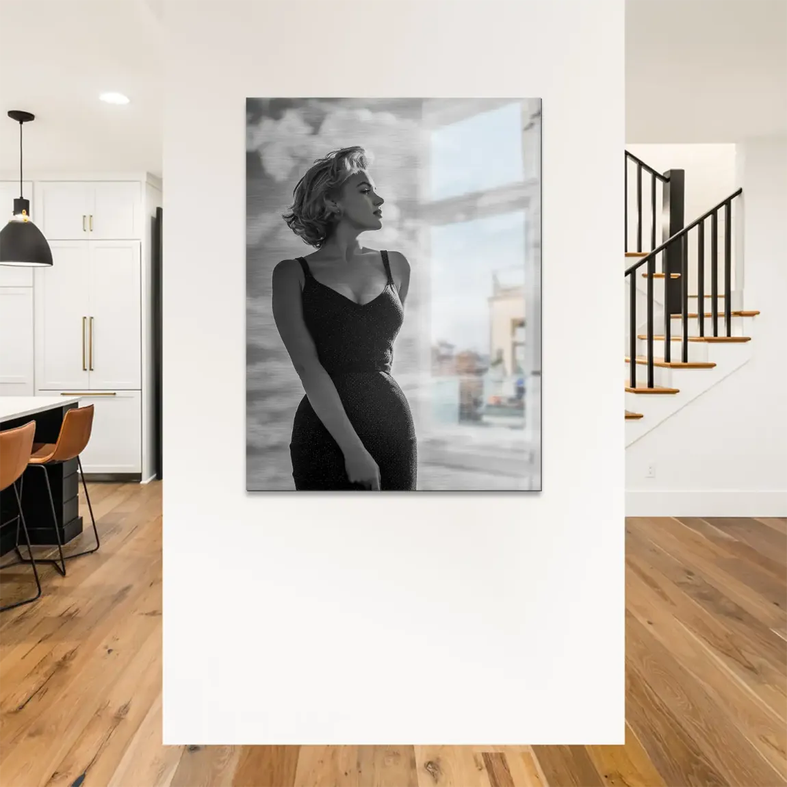 Marilyn Sunset Grace Alu Gebürstet Bild