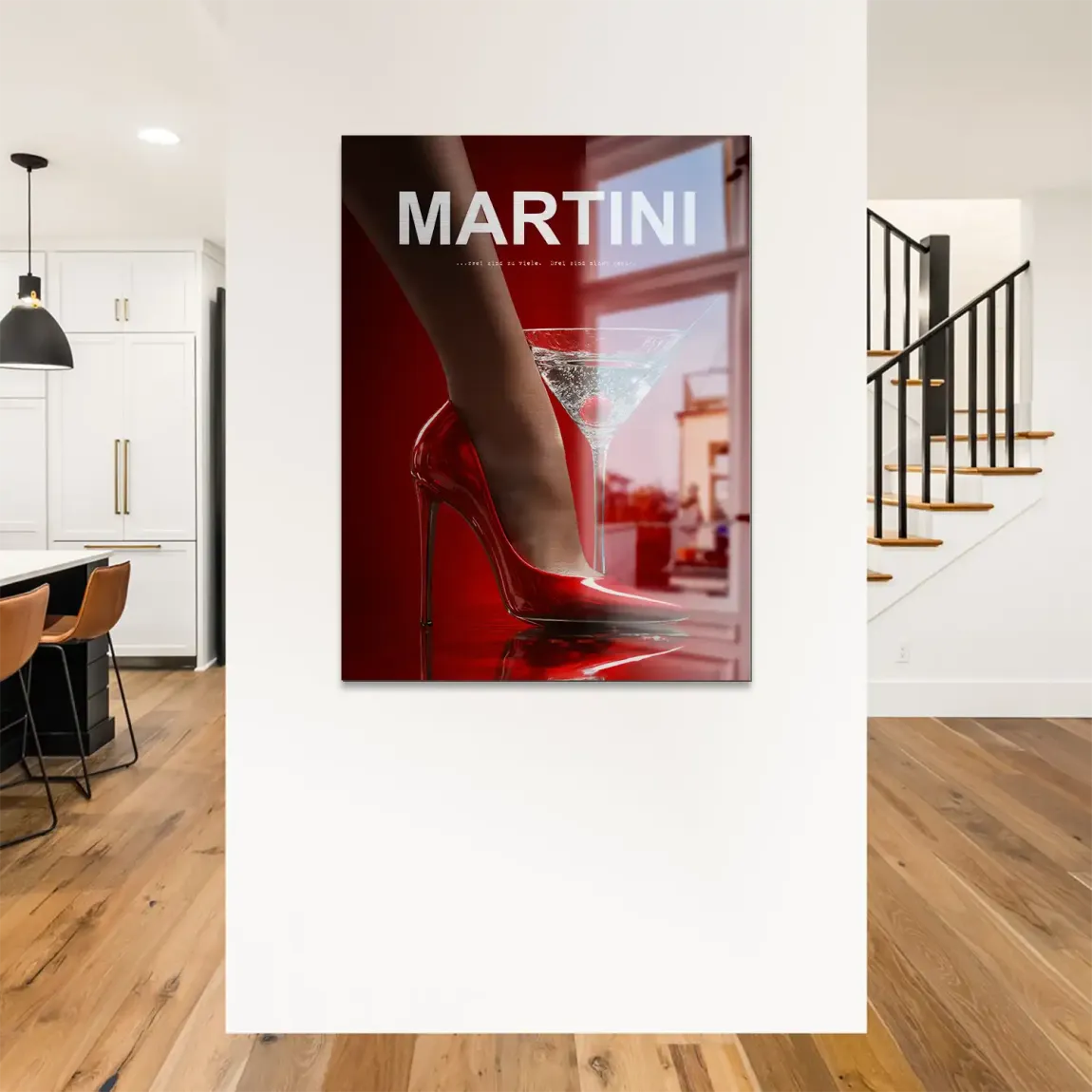 Martini Red Desire Alu Gebürstet Bild