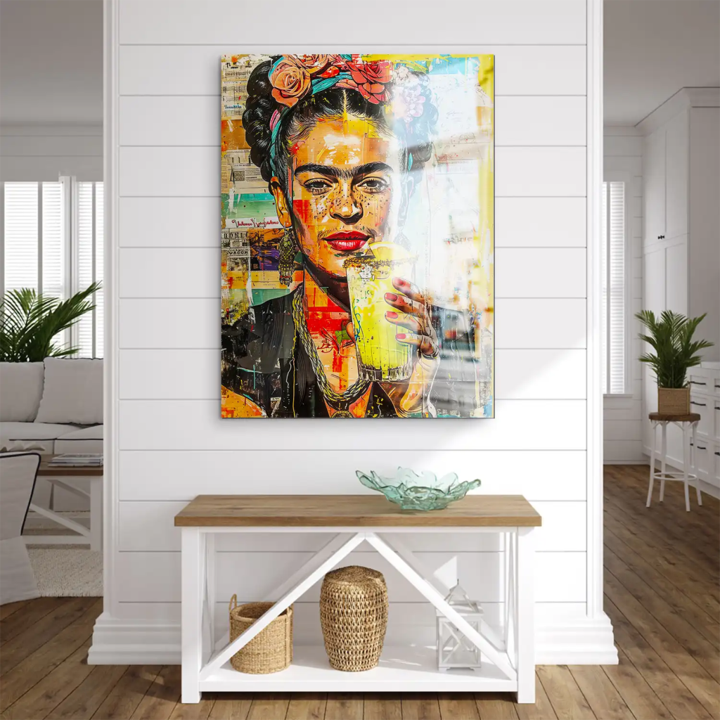 Frida Mexico Art Aludibond Gebürstet INGALERIE