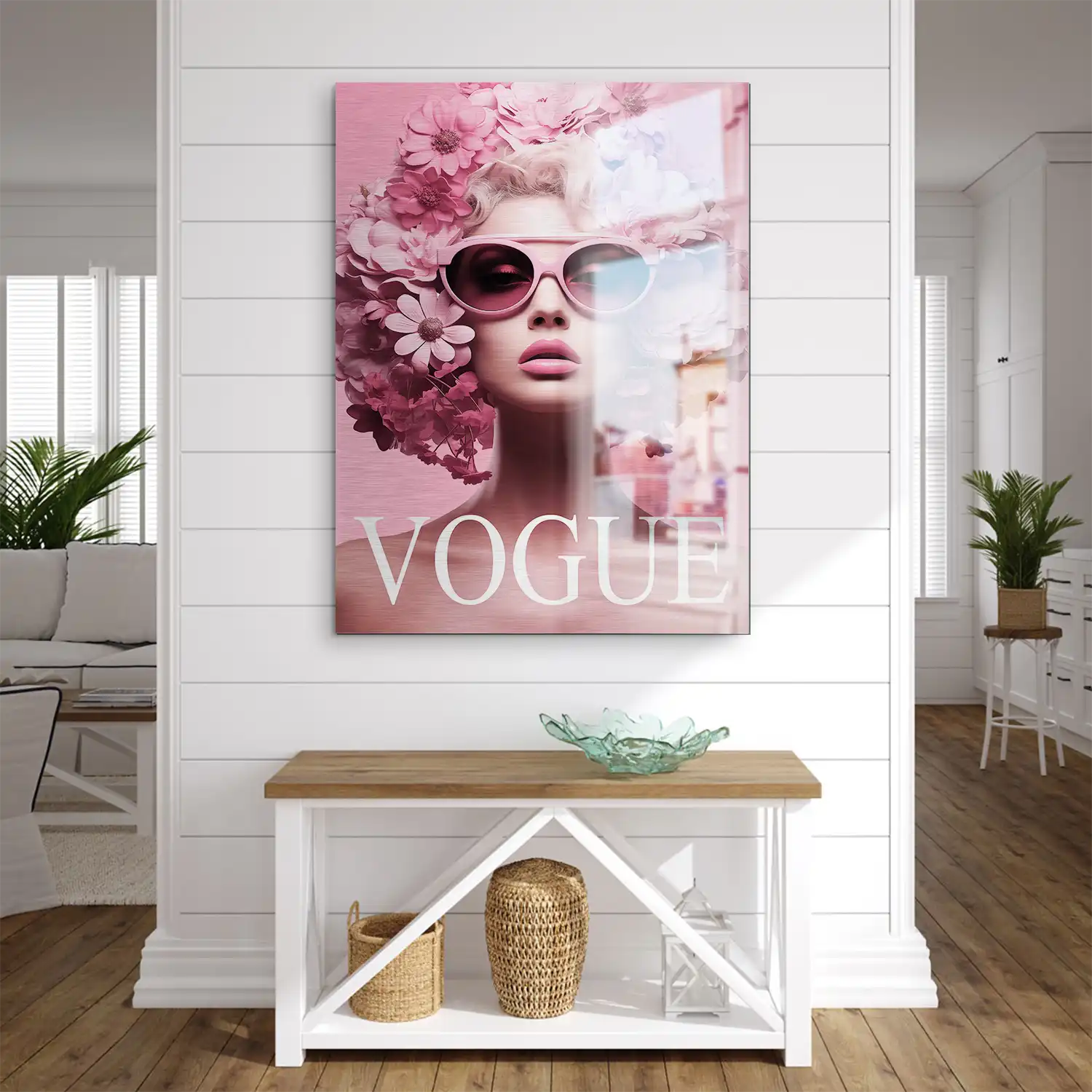 Pink Vogue Aludibond Gebürstet INGALERIE