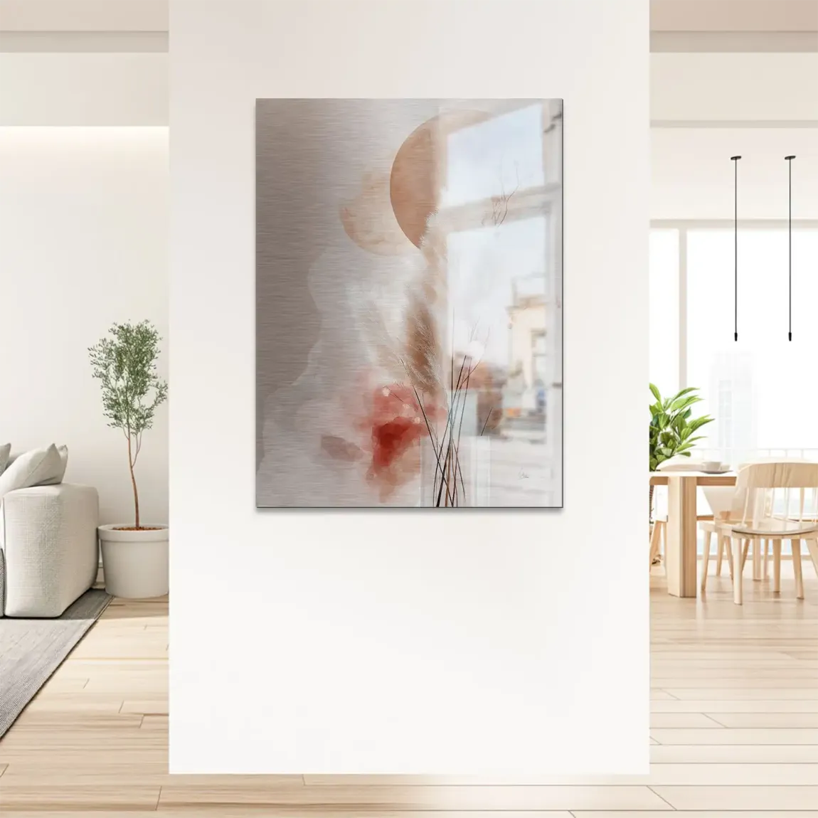 Amber Fields Alu Gebürstet Bild