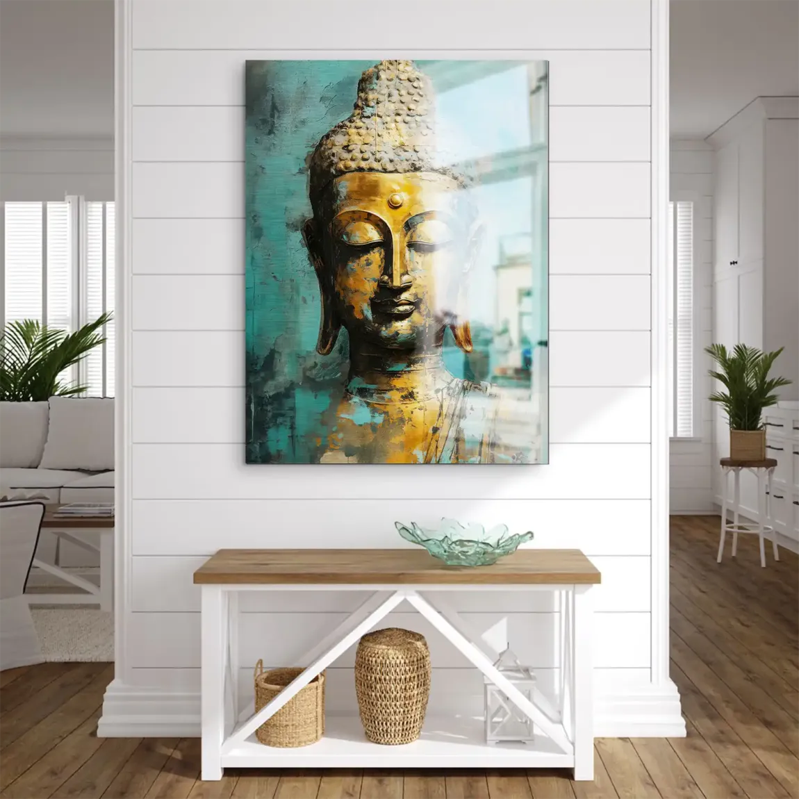 Buddha Essence Aludibond Gebürstet INGALERIE