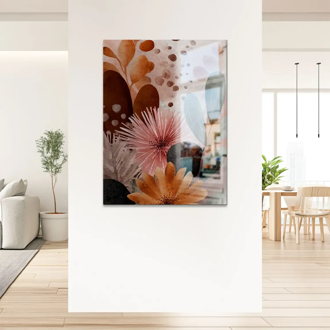 Terracotta Harmony Alu Gebürstet Bild