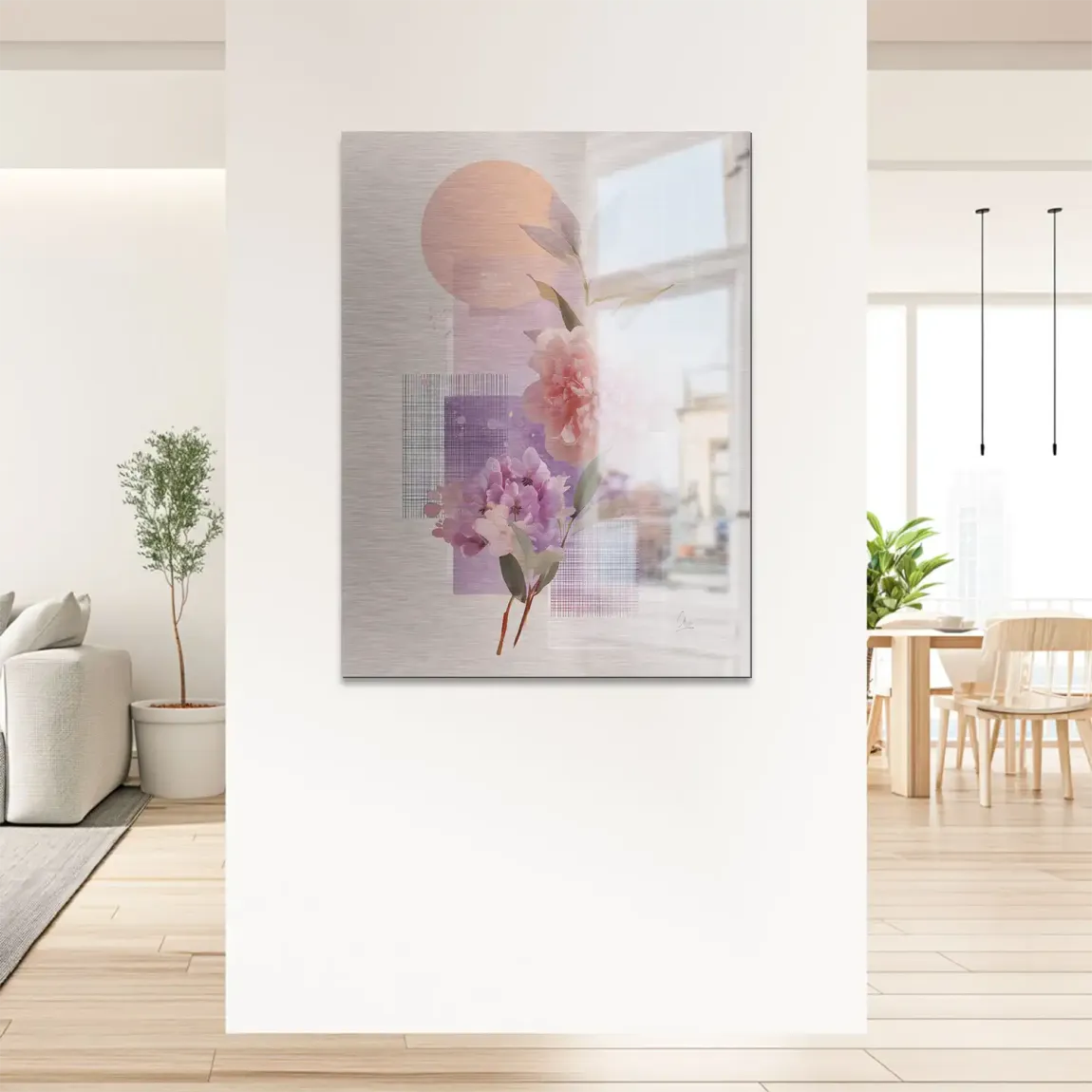 Soft Petal Harmony Alu Gebürstet Bild