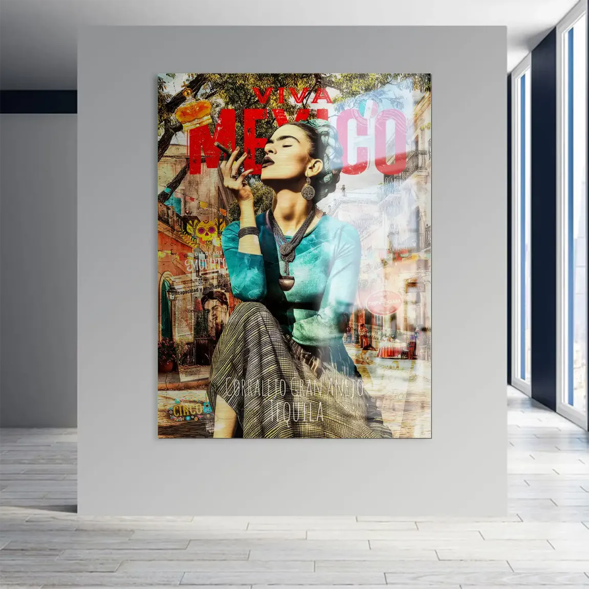 Viva Frida Aludibond Gebürstet INGALERIE