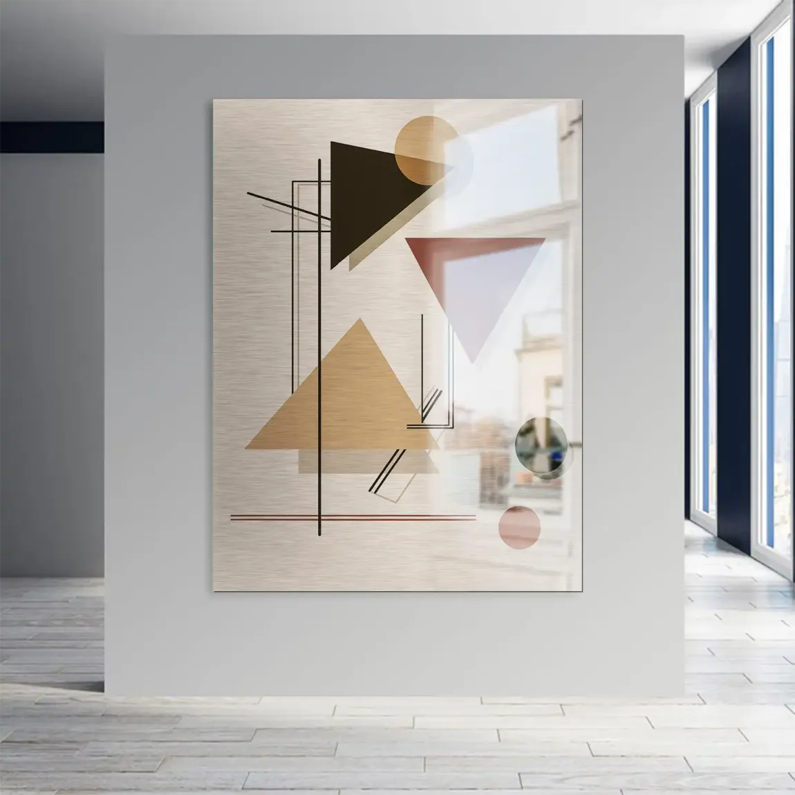 Kandinsky Harmony Style Aludibond Gebürstet INGALERIE