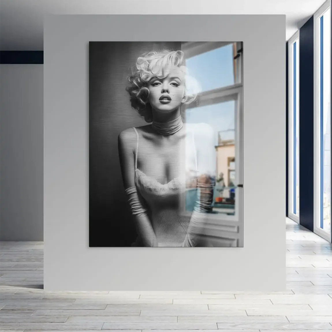 Marilyn Monroe Timeless Grace Aludibond Gebürstet INGALERIE