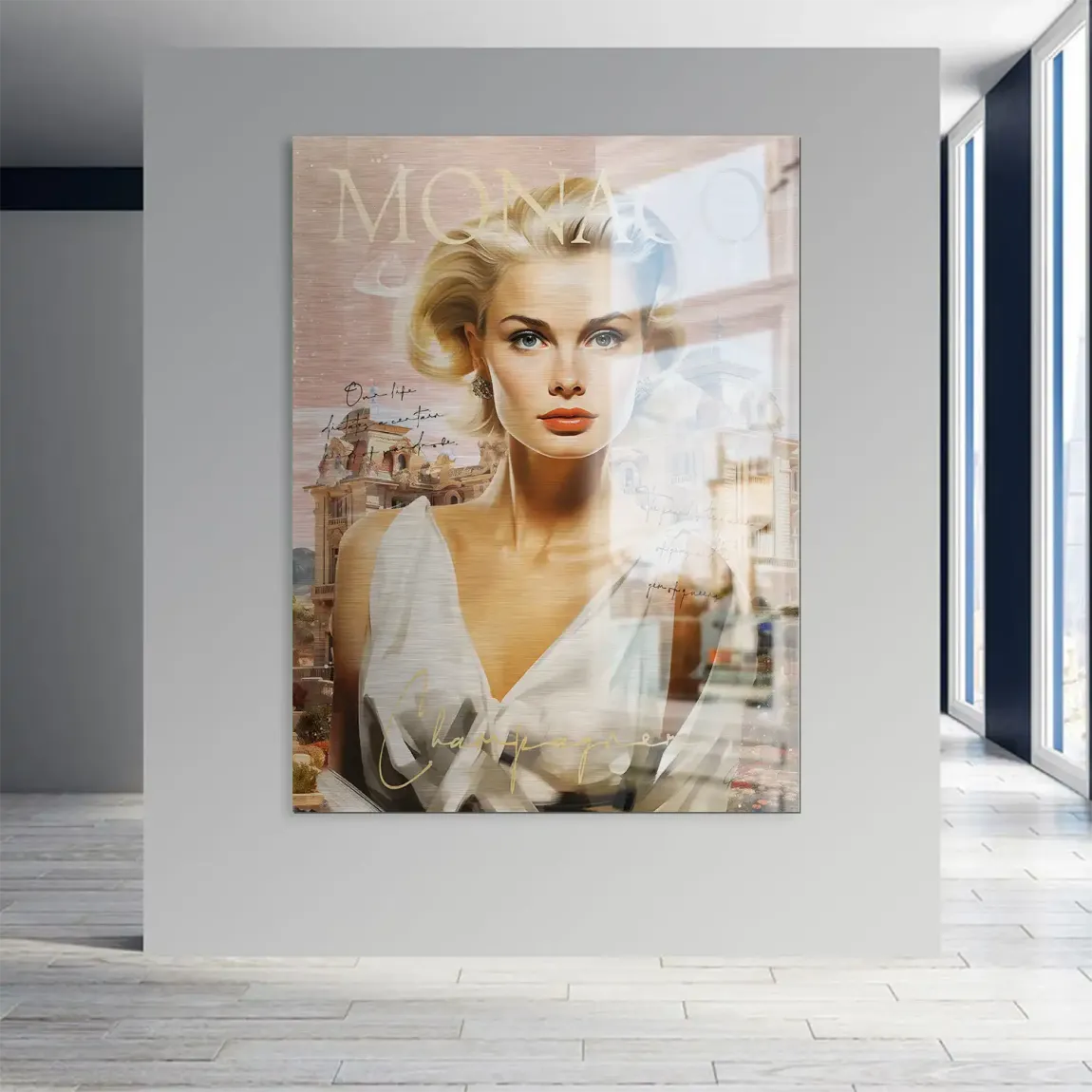Grace Monaco Aludibond Gebürstet INGALERIE