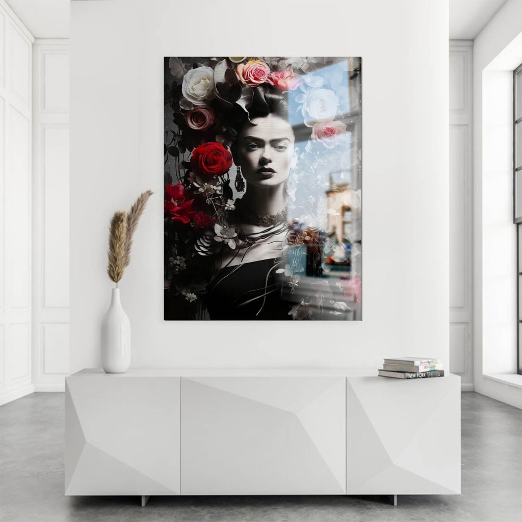 Frida Kahlo Modern Style Aludibond Gebürstet INGALERIE