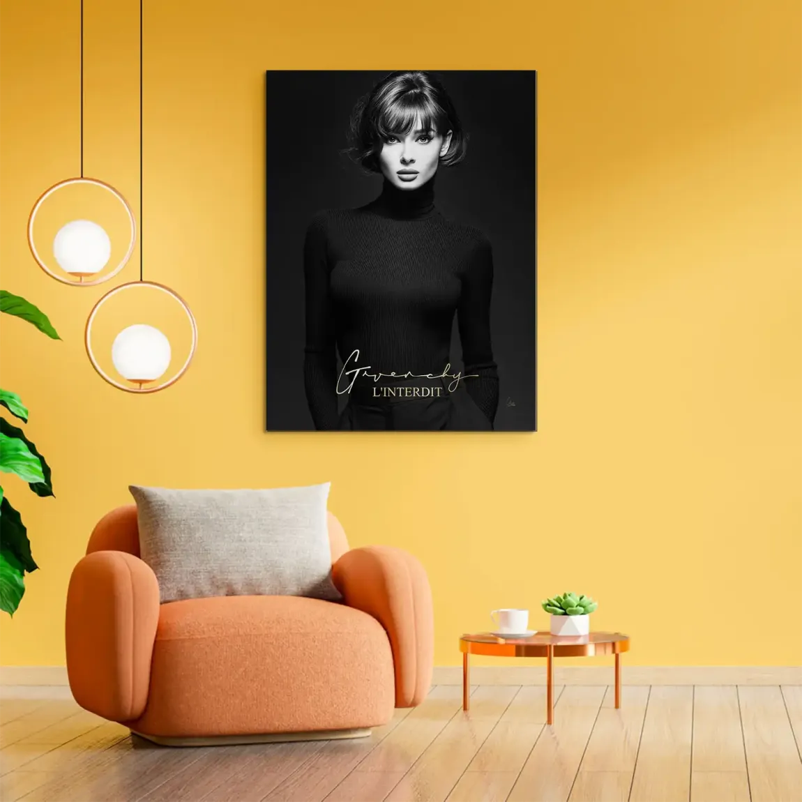 Audrey Givenchy Noir Alu Gebürstet Bild