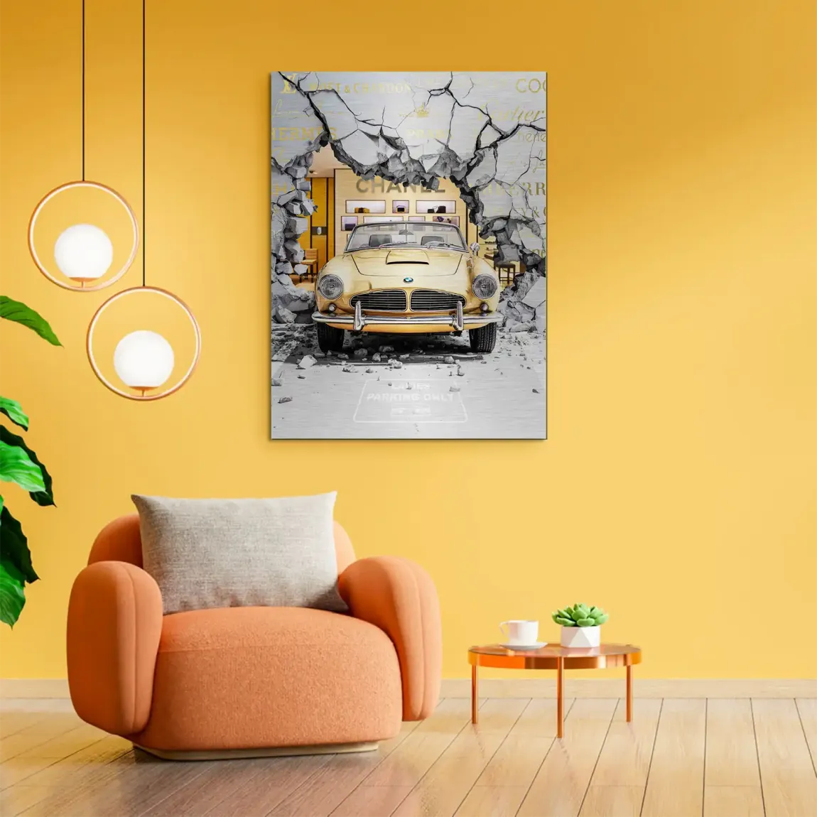 Luxury Shopping Alu Gebürstet Bild