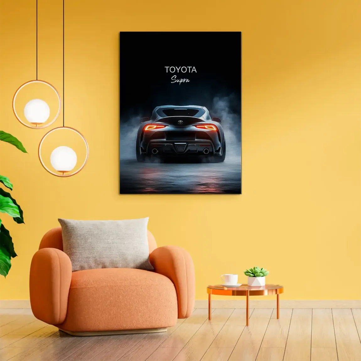 Toyota Supra Art Alu Gebürstet Bild