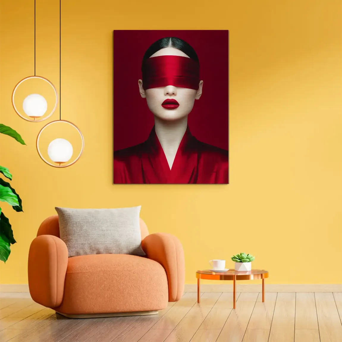 Blind Art Alu Gebürstet Bild