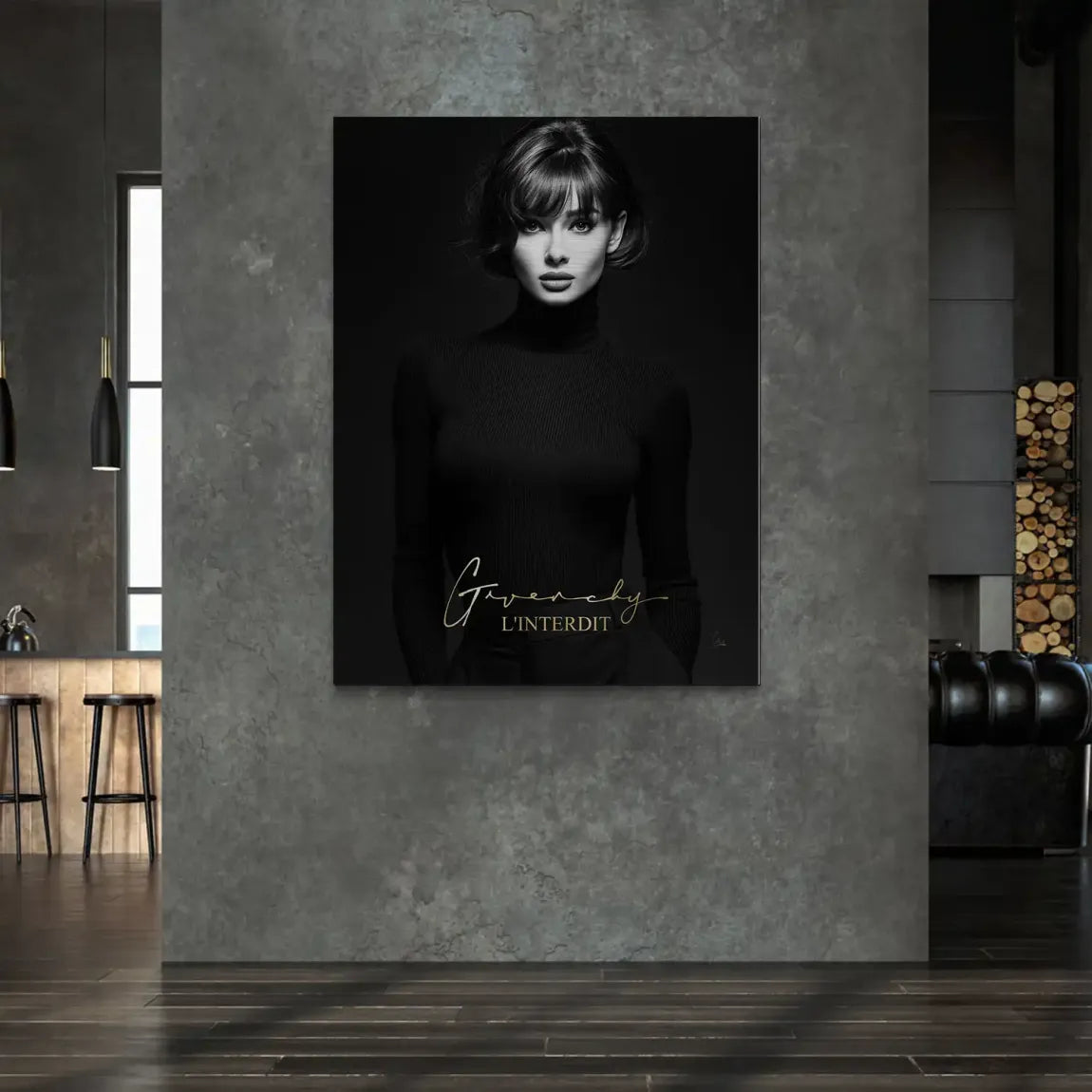 Audrey Givenchy Noir Alu Gebürstet Bild