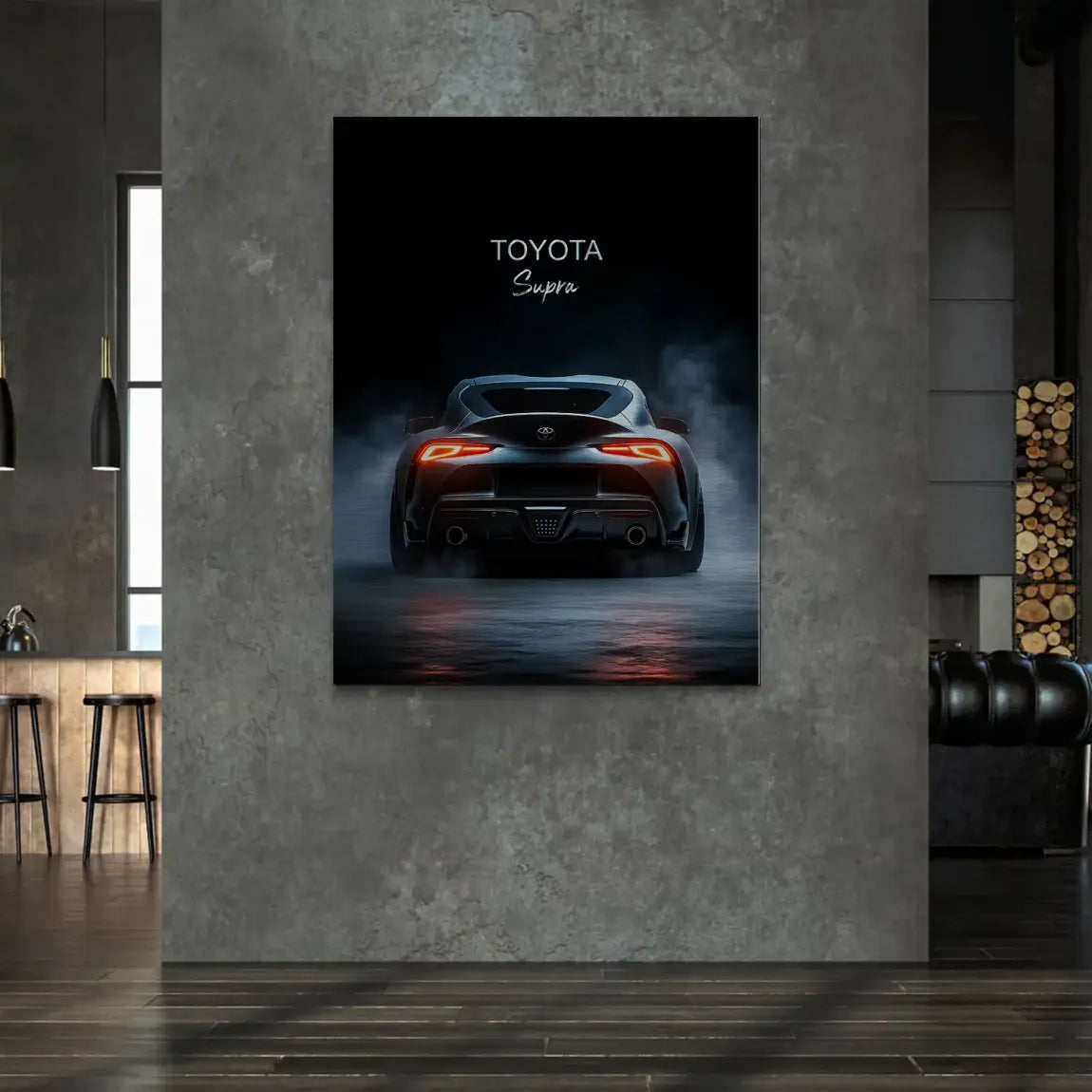 Toyota Supra Art Alu Gebürstet Bild
