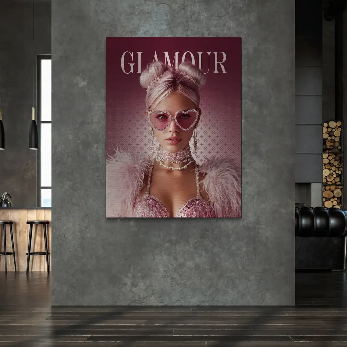 Glamour Lady Alu Gebürstet Bild