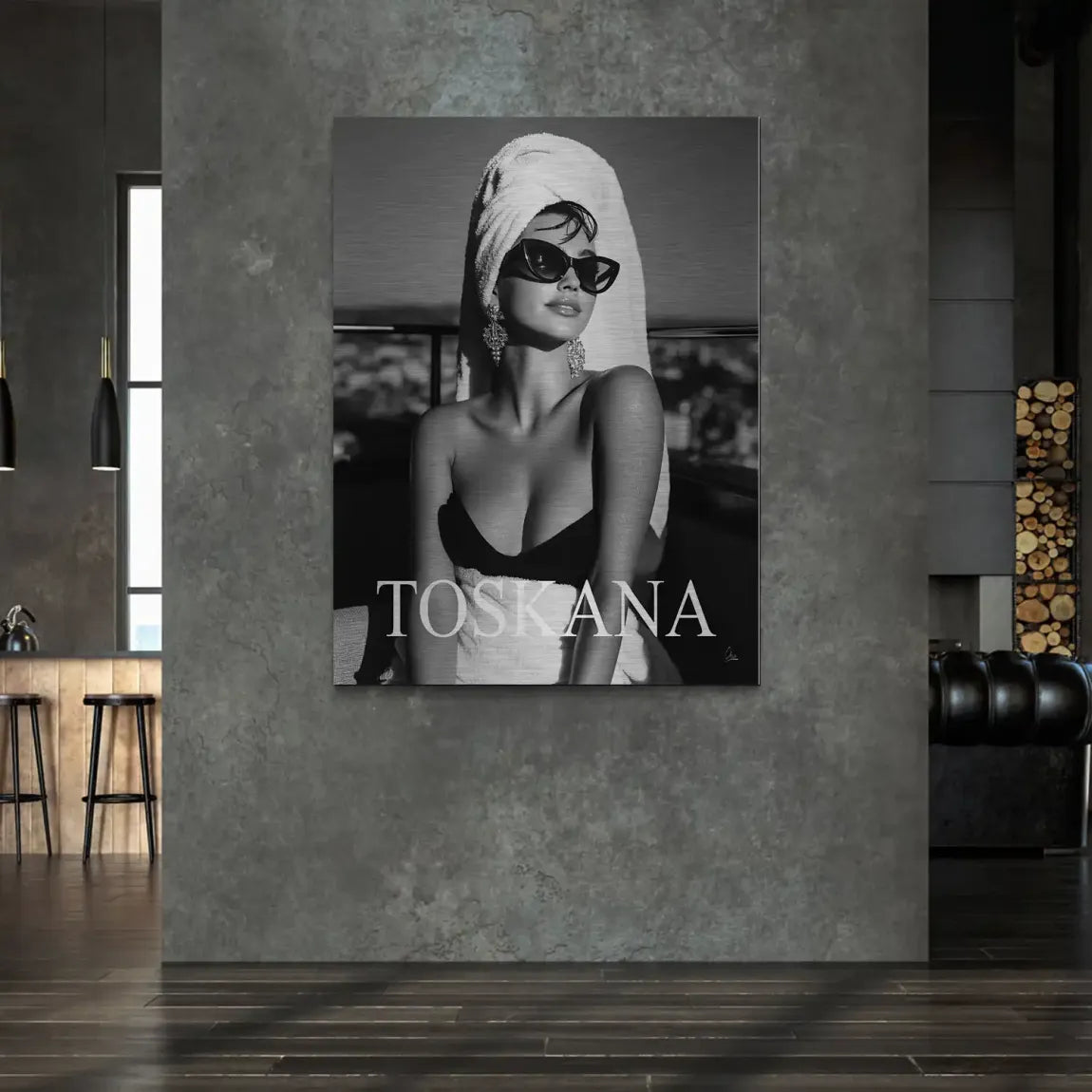 Toskana Glam Alu Gebürstet Bild