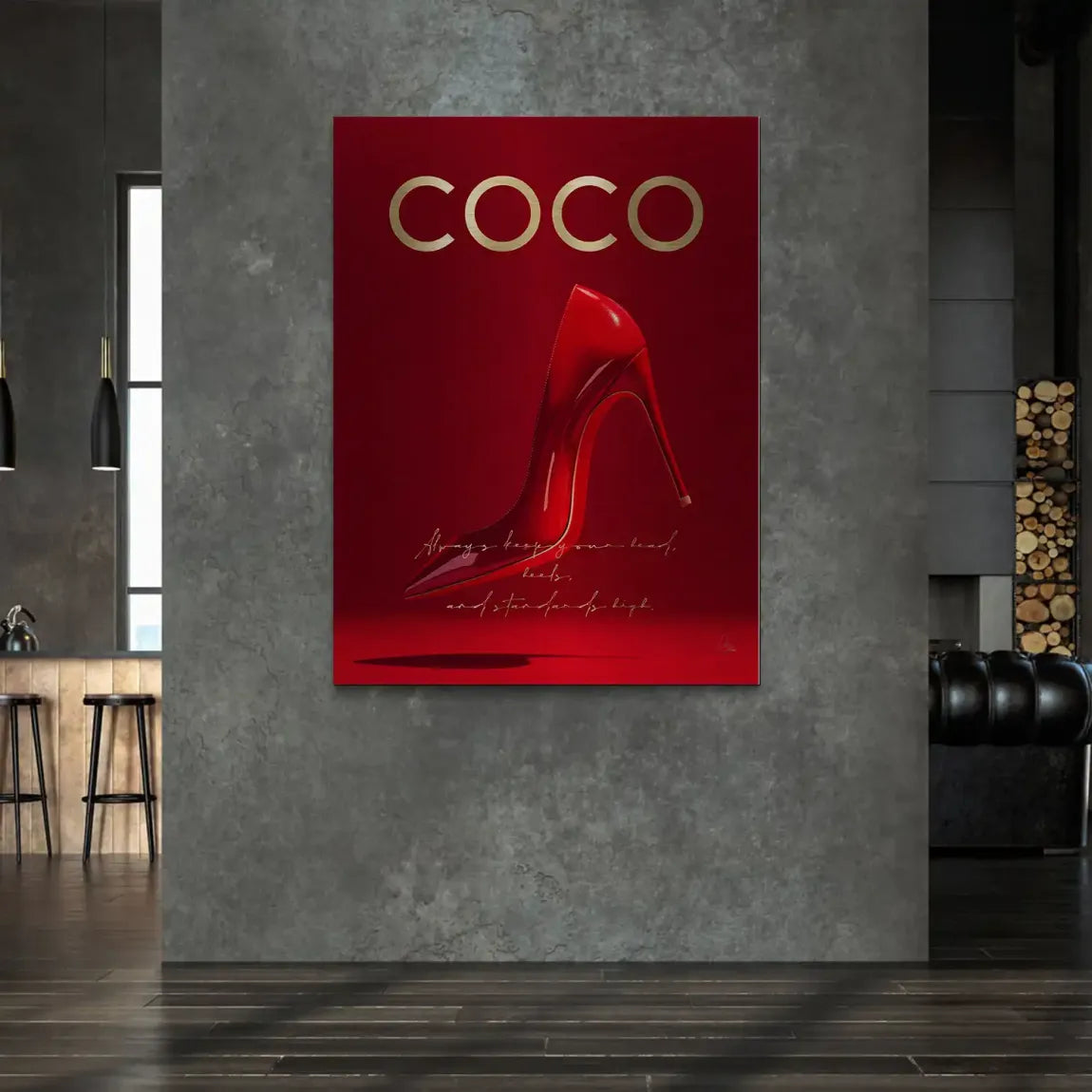 Coco Heels Alu Gebürstet Bild