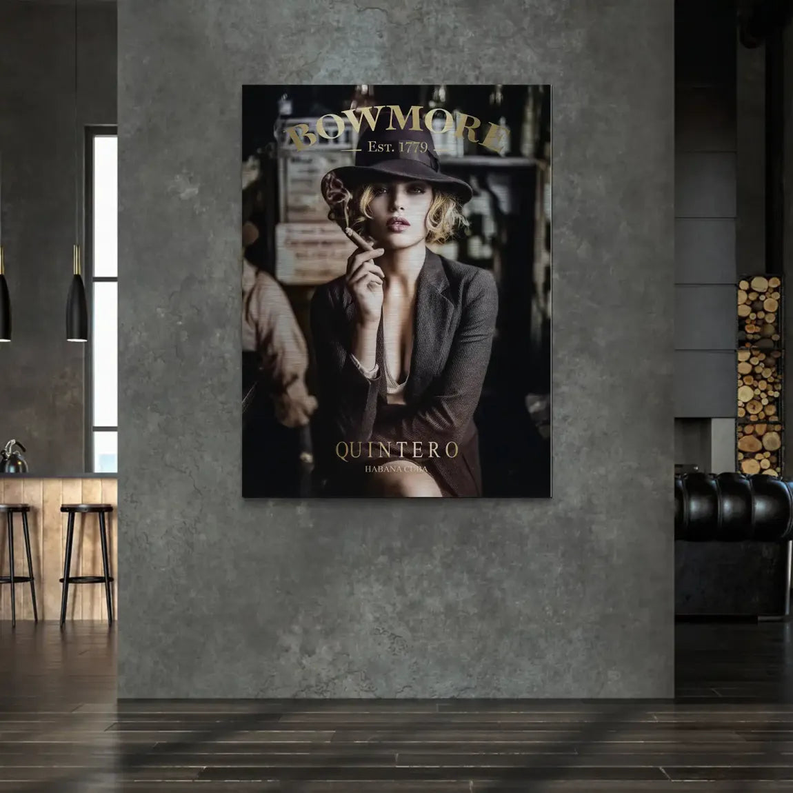 Whisky Noir Alu Gebürstet Bild