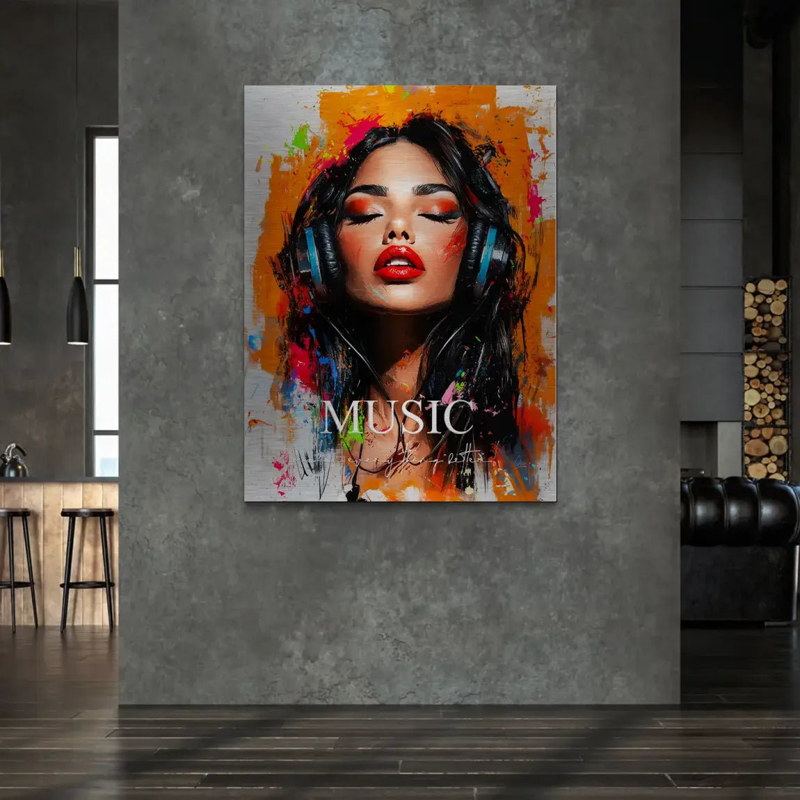 Music Soul Alu Gebürstet Bild