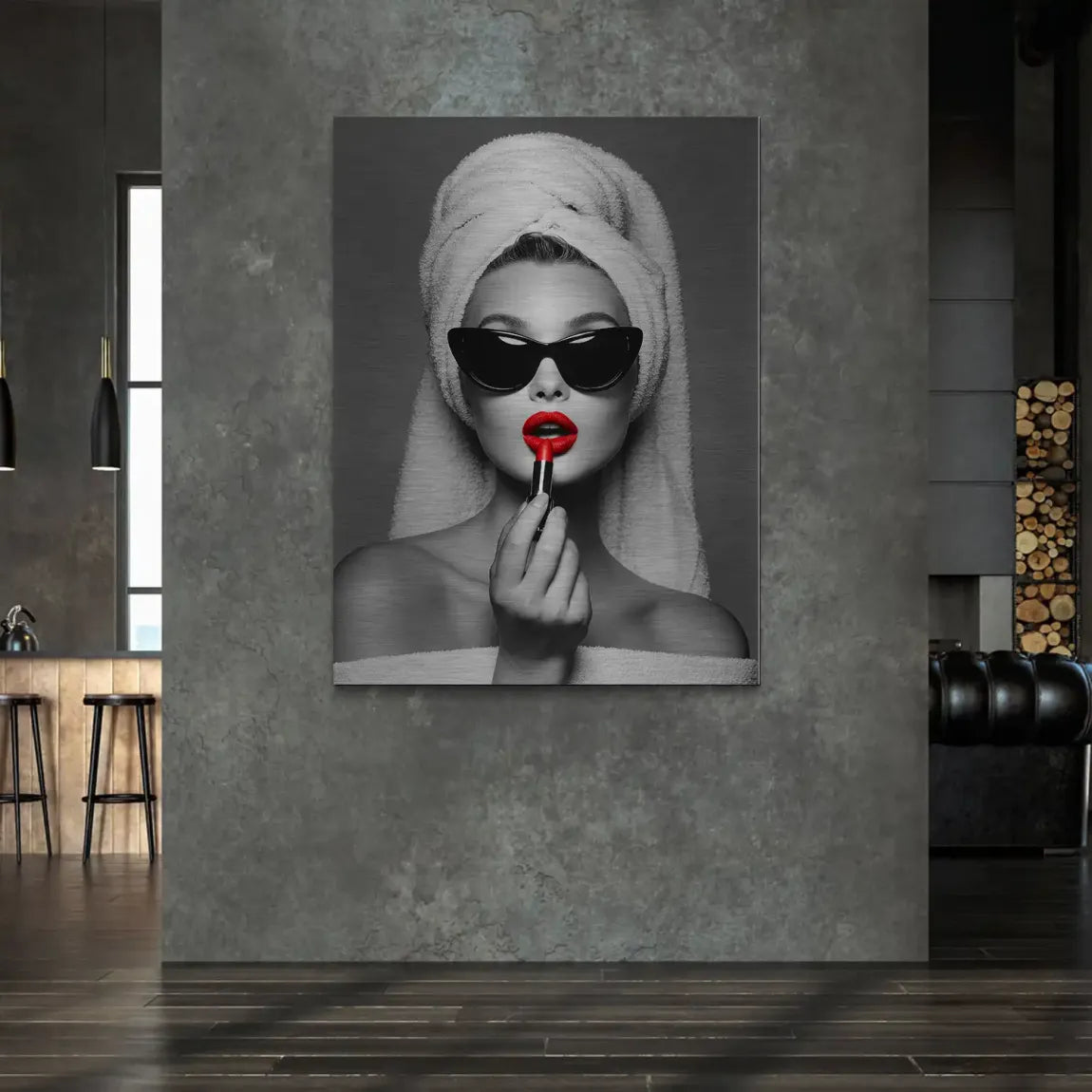 Lipstick Alu Gebürstet Bild