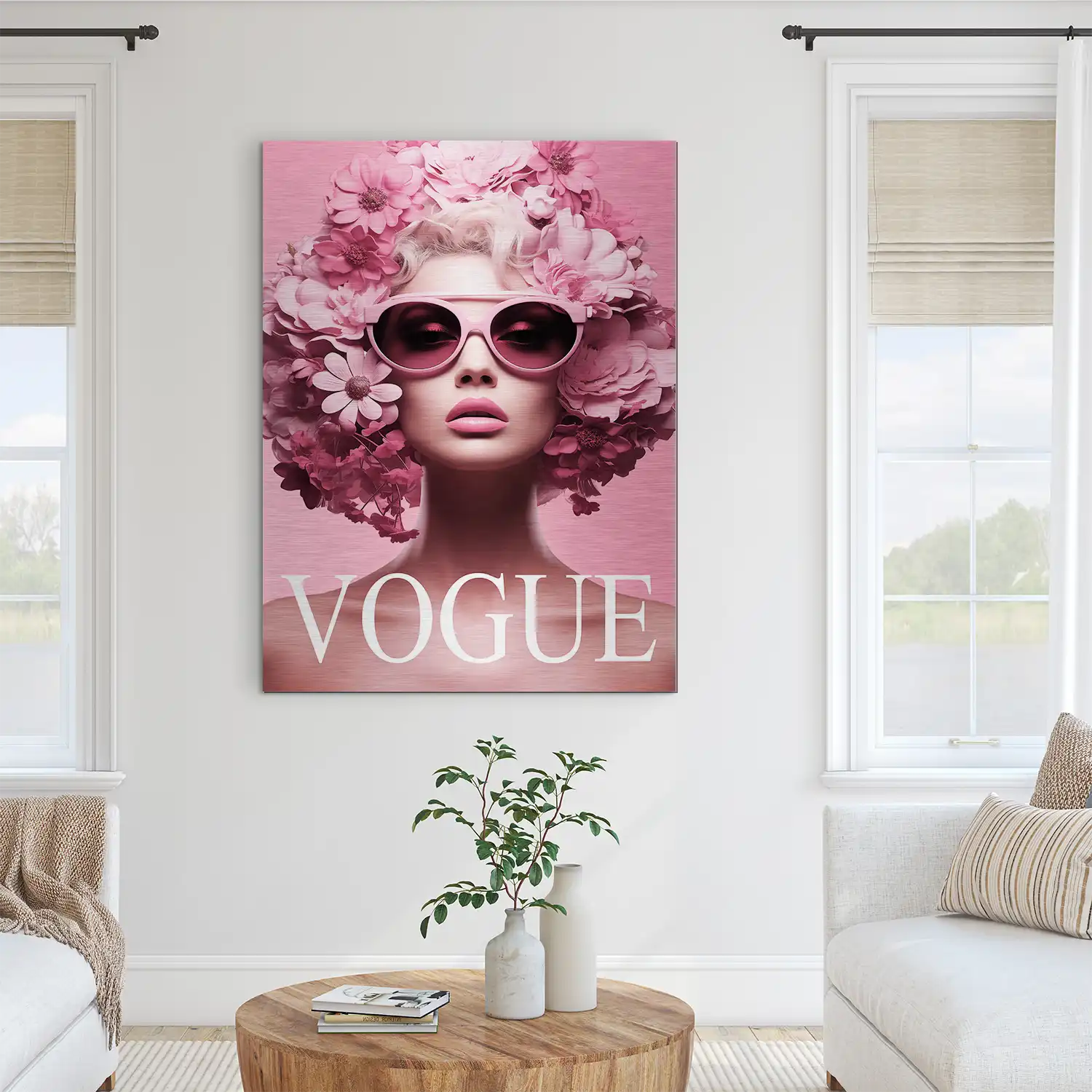 Pink Vogue Aludibond Gebürstet INGALERIE