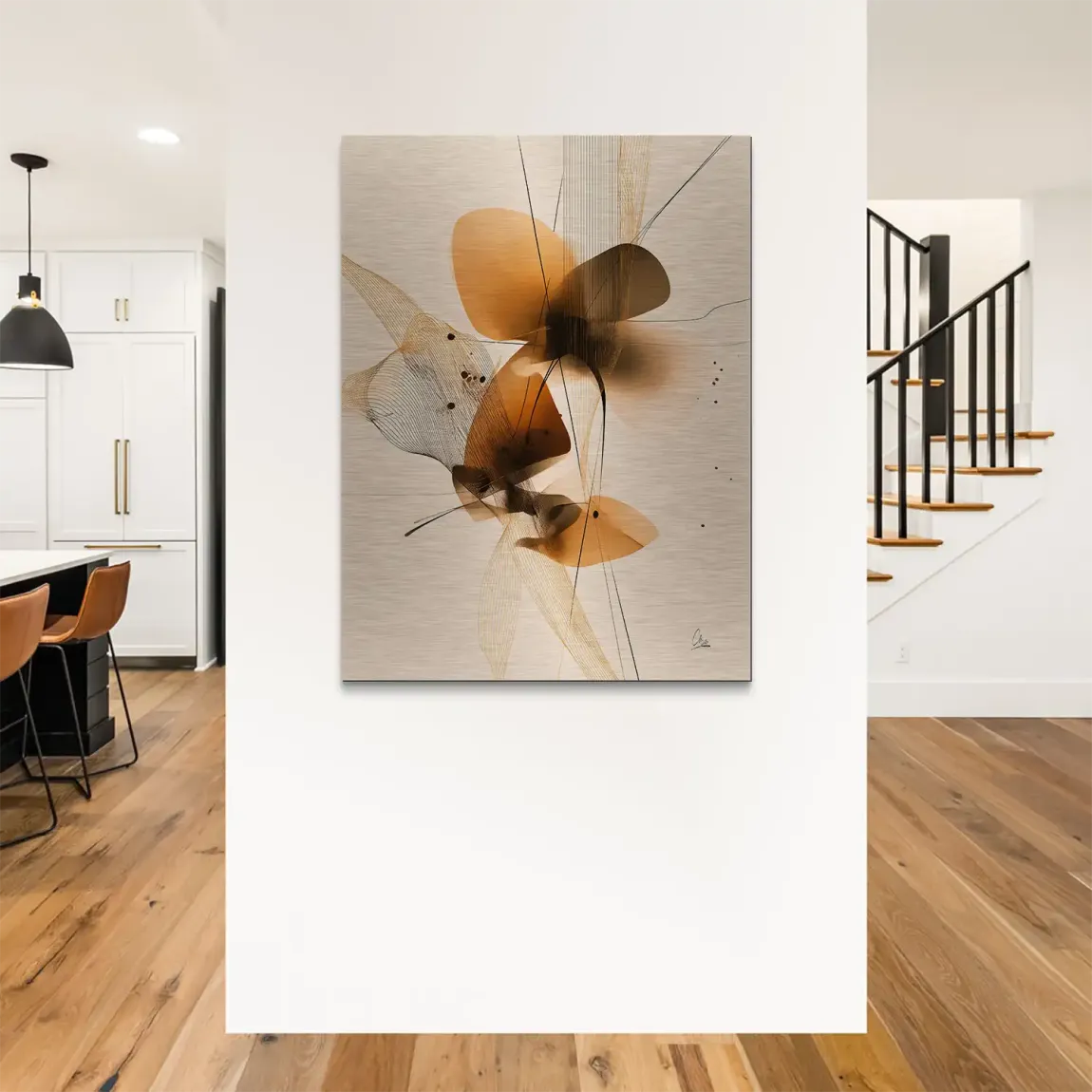 Amber Flow Harmony Alu Gebürstet Bild