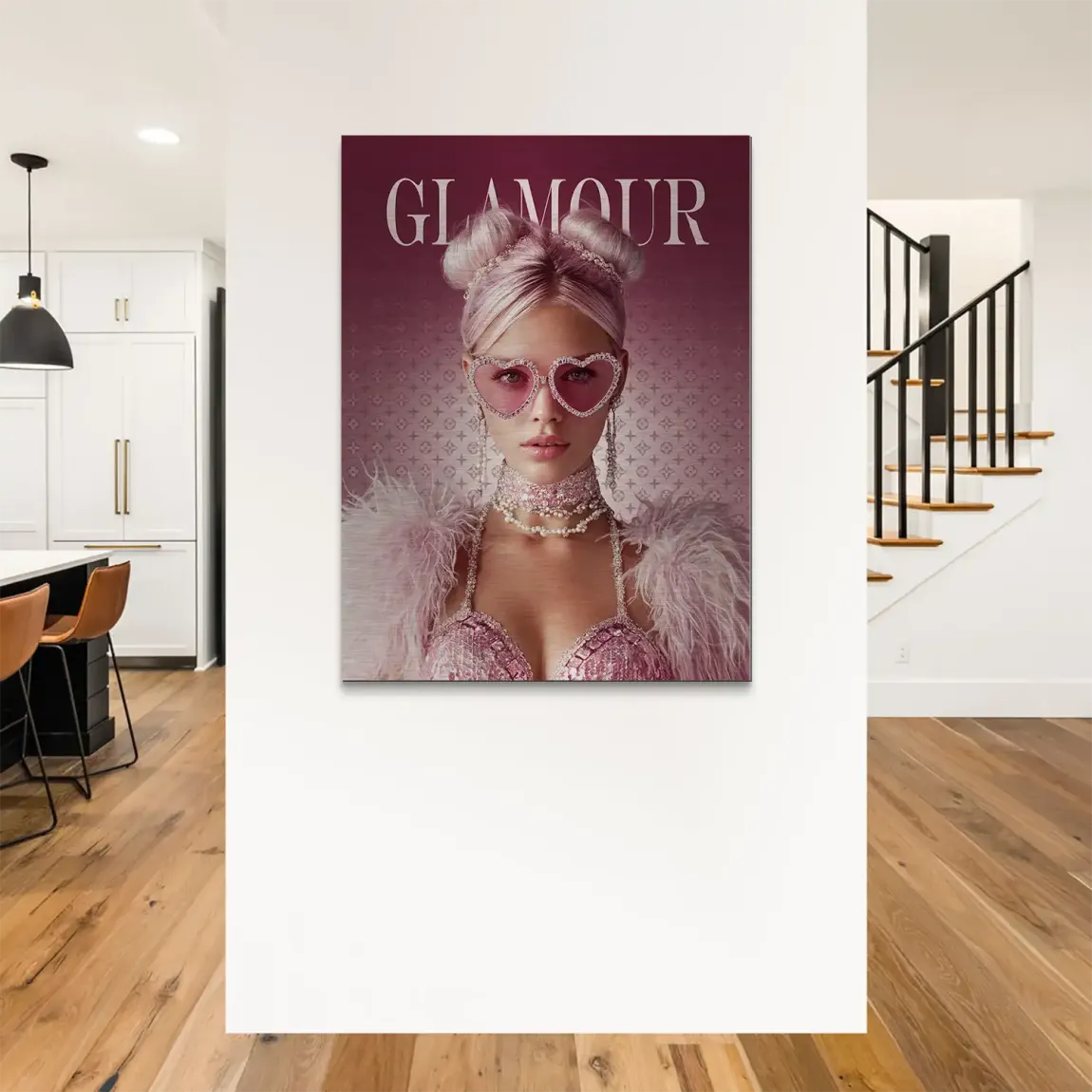 Glamour Lady Alu Gebürstet Bild