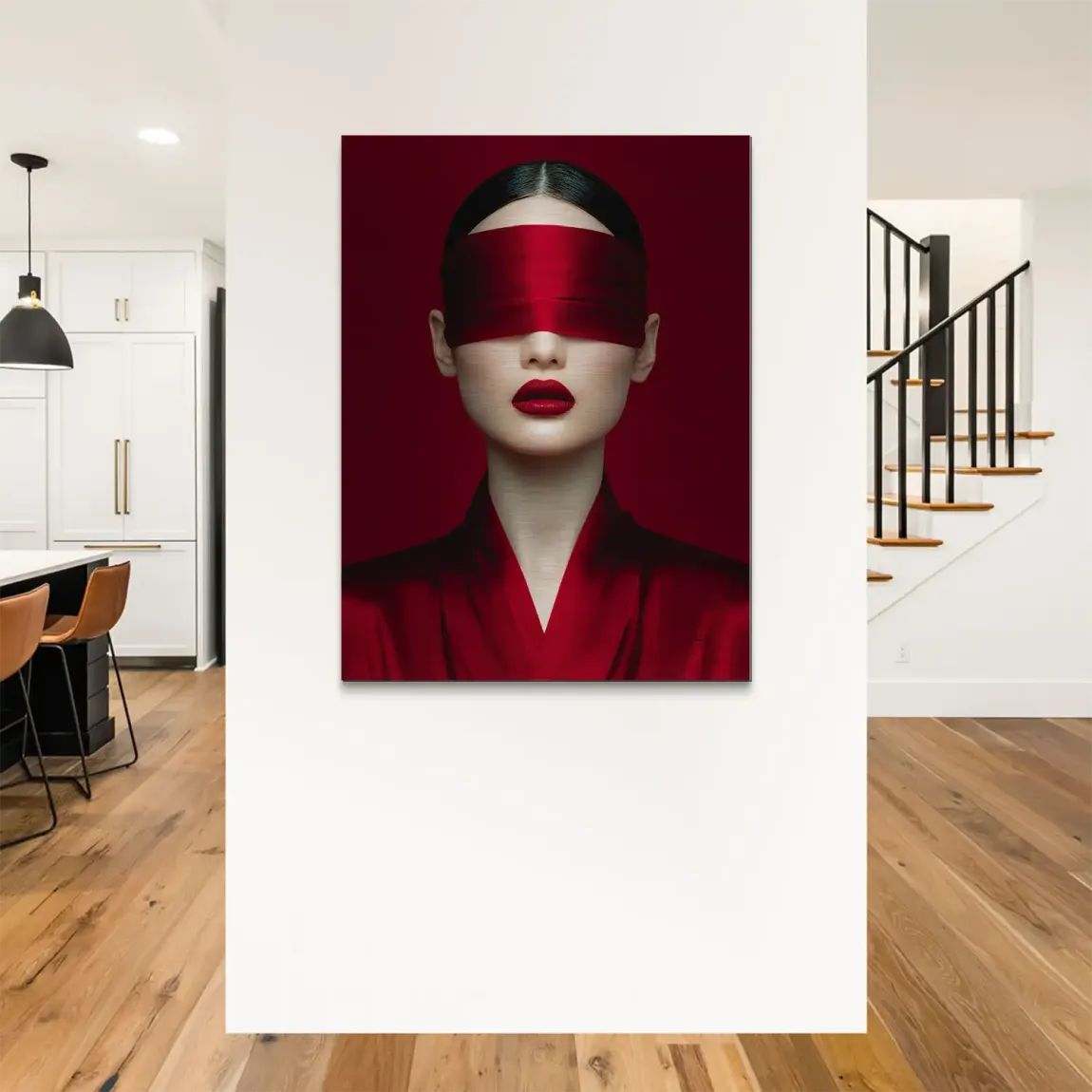 Blind Art Alu Gebürstet Bild