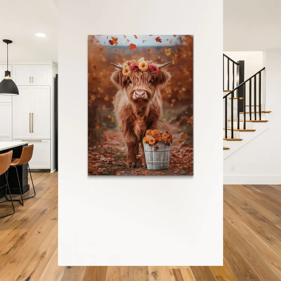 Herbstliebe Highland Alu Gebürstet Bild