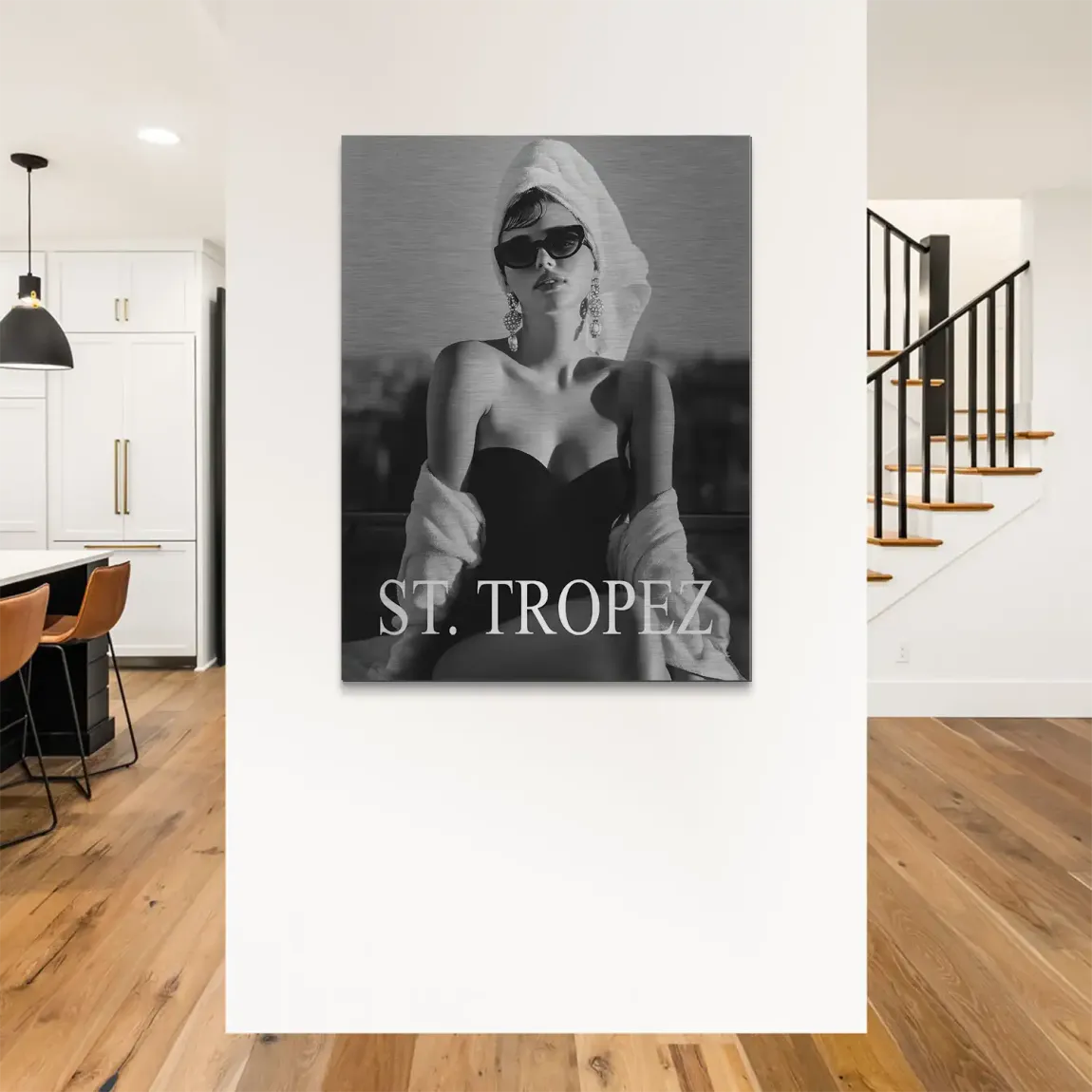St. Tropez Glam Alu Gebürstet Bild